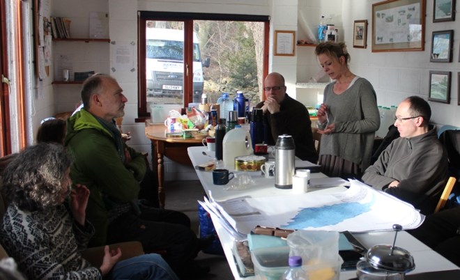 Working the Tweed Coldstream Lees 2 Photo J Horne